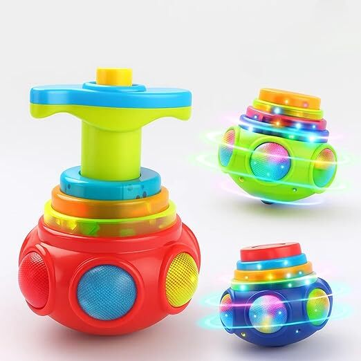 Spinning Top Gyro Magic Lattoo with LED lights & Music