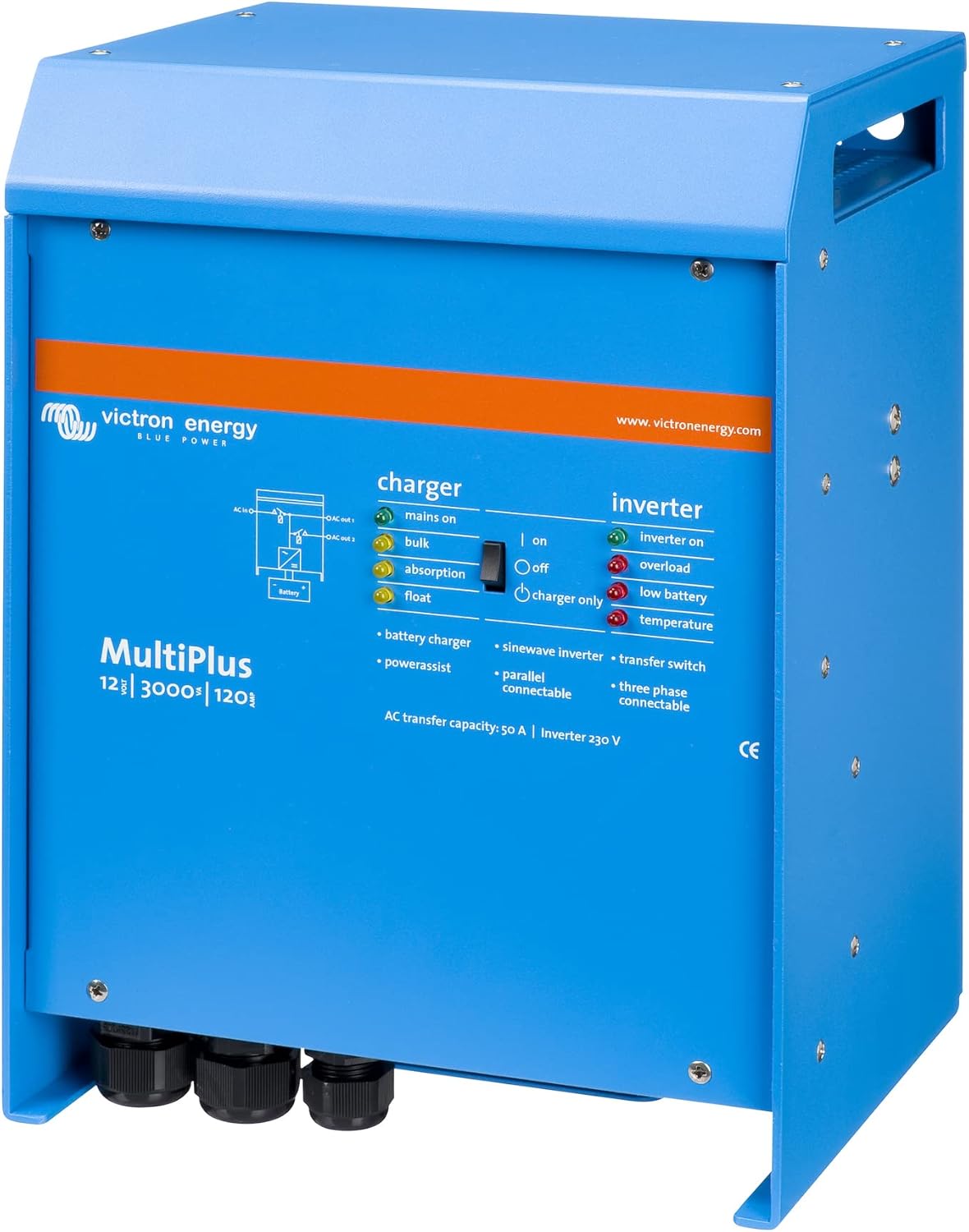 Victron Energy MultiPlus 12V 3000VA Inverter/Charger