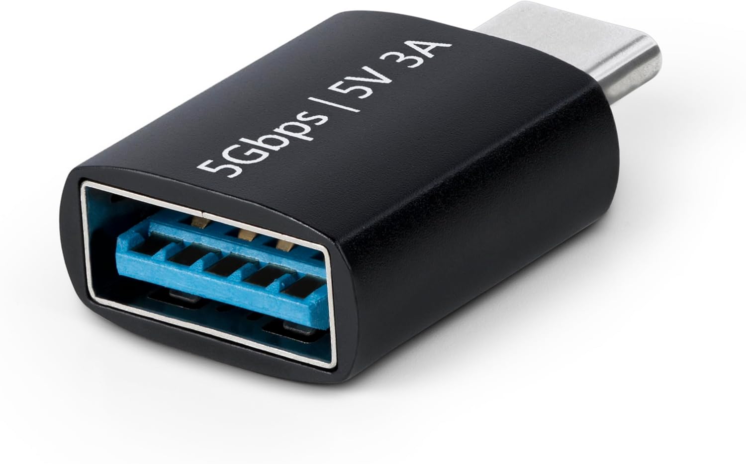 StarTech.com USB-C to USB-A Adapter, USB 5Gbps, Compact USB-C Male to USB-A Female Adapter, Durable Metal Housing, M/F