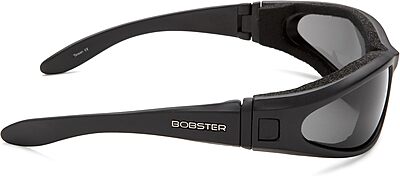 Bobster ELR201 Low Rider II Sport Sunglasses,Black Frame/3 Lenses (Smoked, Amber and Clear),one size