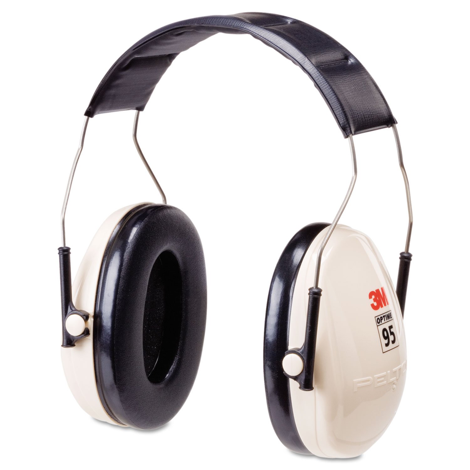 3M Peltor Optime 95 Over-the-Head Folding Earmuffs, Hearing Conservation H6F/V (Pack of 1) Over the head (Pack of 3)
