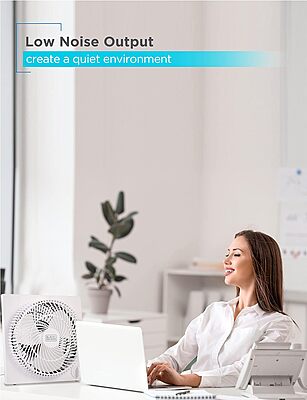 BLACK+DECKER Portable Indoor Fans, 3-Speed Tabletop & Floor