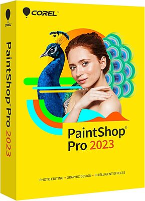 Corel PaintShop Pro 2023 | Powerful Photo Editing & Graphic Design Software [PC Key Card] PC Key Card Pro