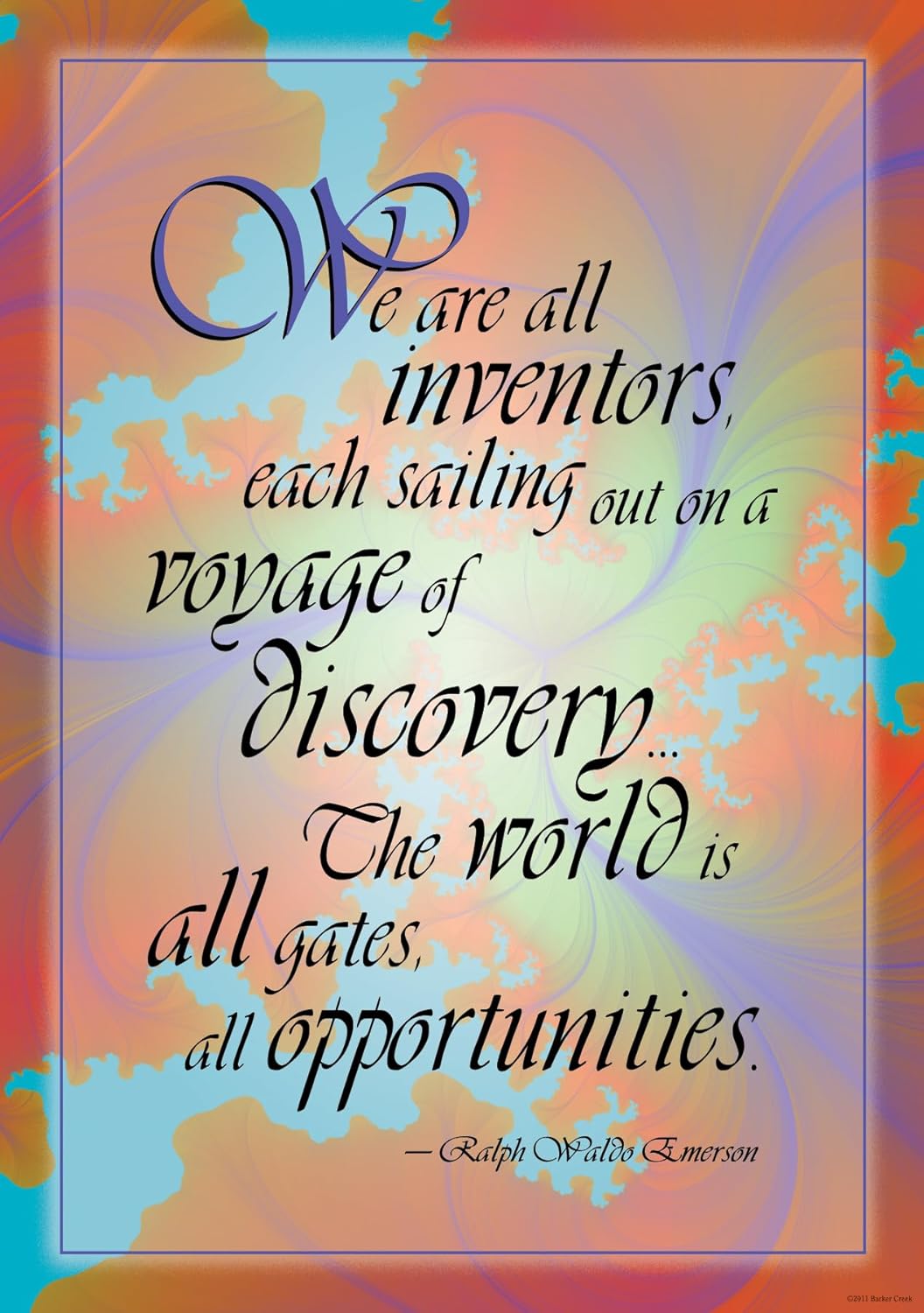 Barker Creek Poster Duet Set, Unlimited Possibilities, Set of 2 Inspirational Posters, Office, Home