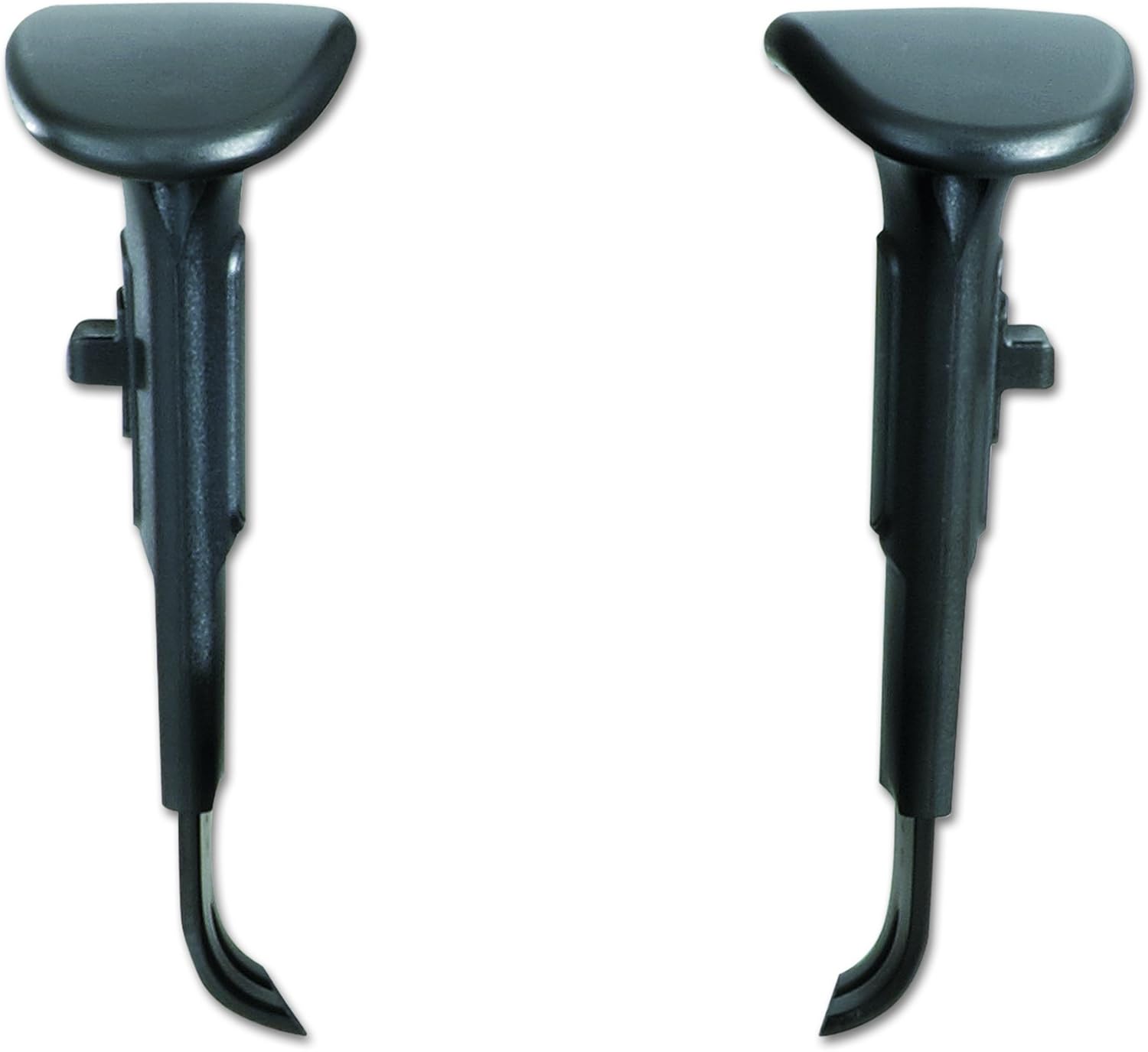 Safco Products 3399BL Adjustable Width Arm Set for use with Alday 3391, Vue 3394 and 3397 Chairs (Sold Separately), Black