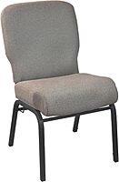 Flash Furniture Advantage Signature Elite Tan Speckle Church Chair - 20 in. Wide