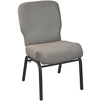 Flash Furniture Advantage Signature Elite Tan Speckle Church Chair - 20 in. Wide