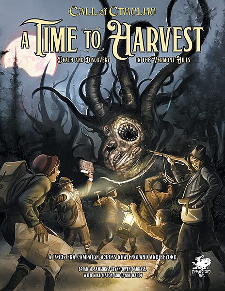Call of Cthulhu - Time to Harvest by Glynn Barrass and Brian Sammons (2021, Hardcover) Call of Cthulhu - Time to Harvest by Glynn Barrass and Brian Sammons (2021, Hardcover)