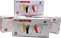Omar Disposable Powder-Free Vinyl General-Purpose Gloves