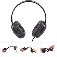 Cyber Acoustics USB Stereo Headphones for PCs and Other USB Devices in The Office, Classroom or Home (ACM-6005) 1 Unit