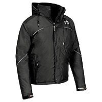ERGODYNE N-FERNO 6467 Winter Work Jacket, Workwear Outerwear, Thermal Insulation, Removable Hood