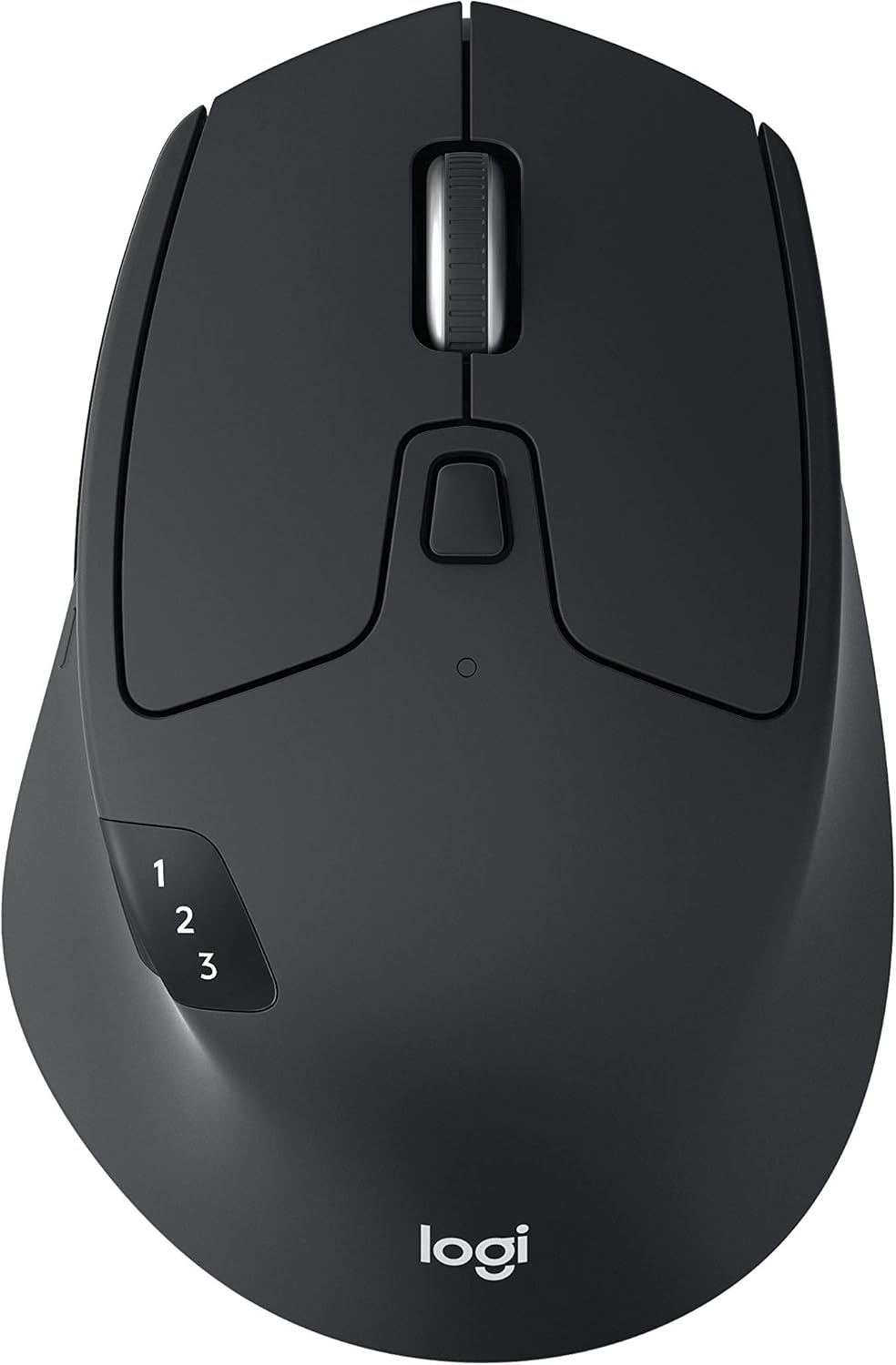 Logitech M720 Triathlon Multi-Device Wireless Mouse, Black/Gray, 910-004790