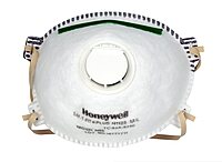 Honeywell NIOSH-Approved N95 Respirator Mask with Exhalation Valve for Airborne Particulates (RWS-54006)