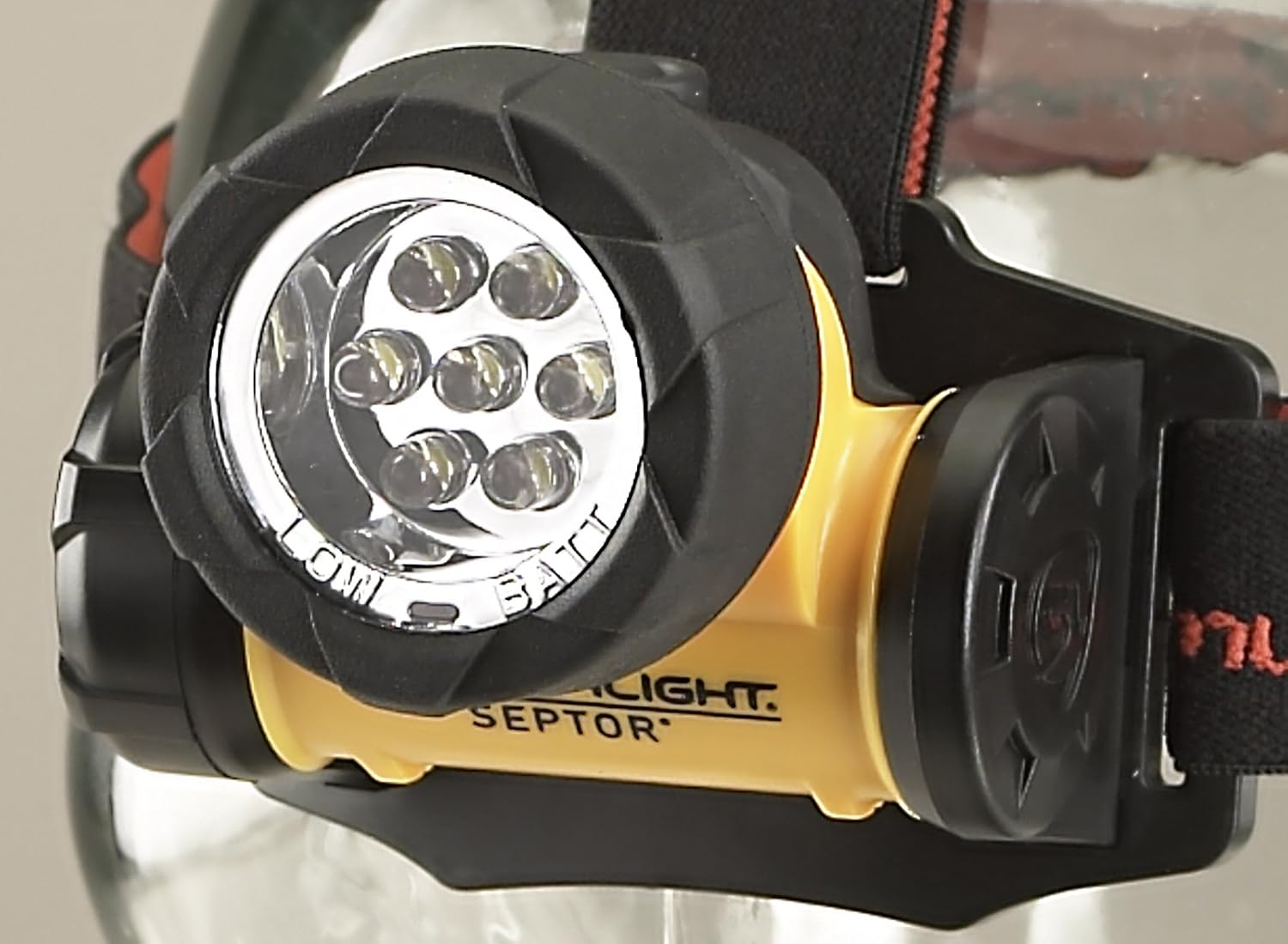 Streamlight 61052 Septor LED Headlamp with Strap - 120 Lumens Yellow
