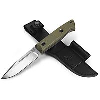 BENCHMADE Bushcrafter 163 Survival Fixed-Blade Knife