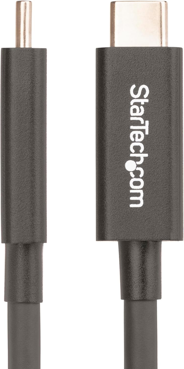 StarTech.com Thunderbolt 4 Cable - 40Gbps, 100W PD, 8K/4K Video, USB-C
