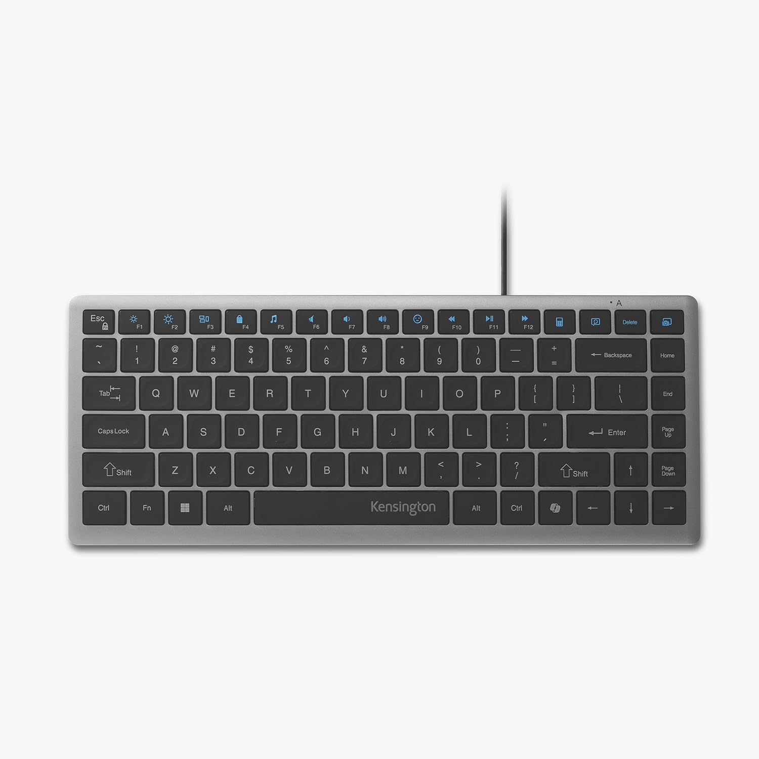 Kensington Compact Keyboard — Quiet Scissor-Switch, Programmable Keys & Copilot Key