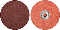 Norton 69957399656 3" Merit Aluminum Oxide TS (Type II) Quick-Change Cloth Discs, 120 Grit, 50 pack