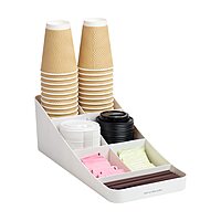 MIND READER 7-Compartment Countertop Condiment Organizer