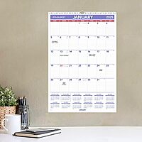 AT-A-GLANCE Monthly Wall Calendar