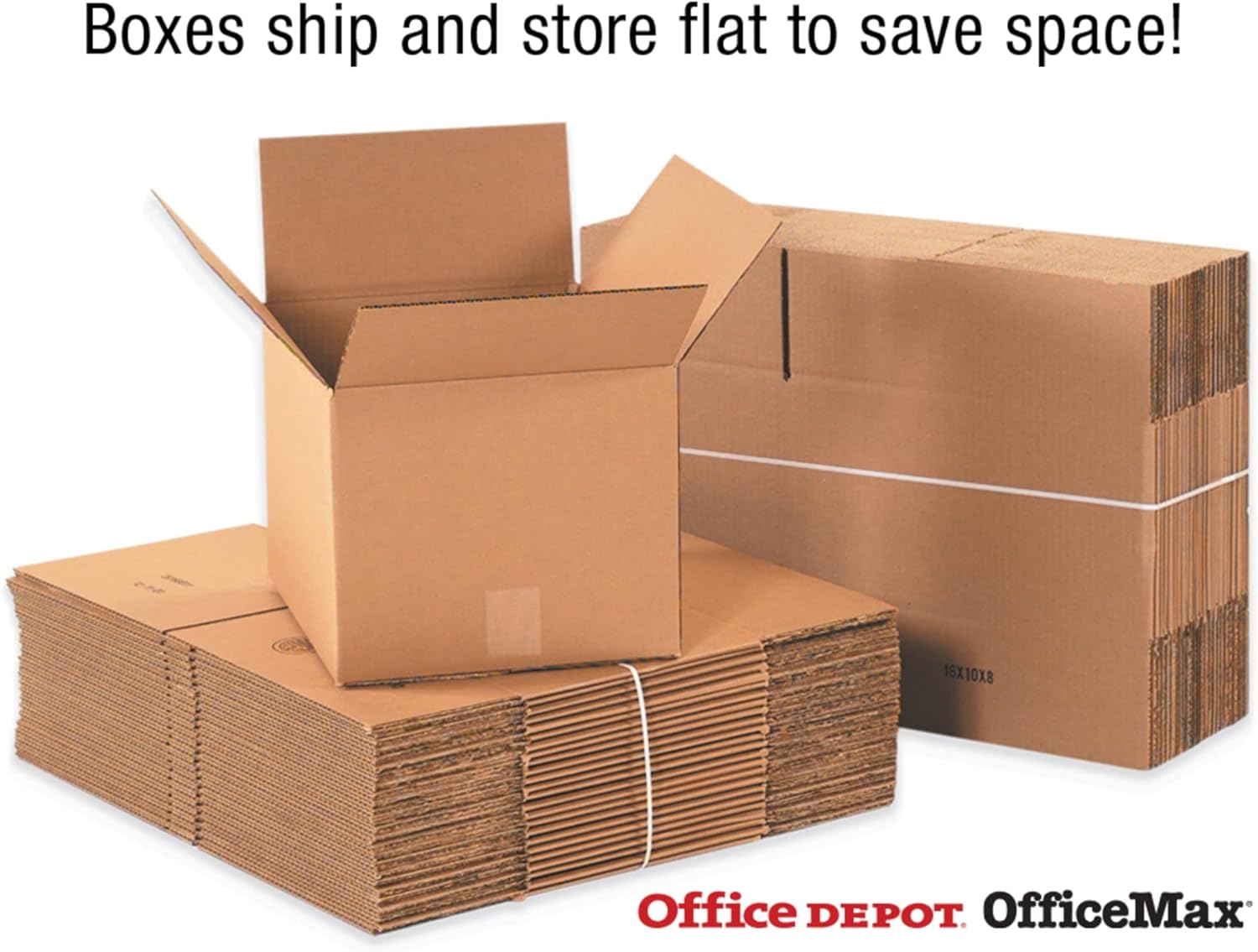 Corrugated Boxes, 12" x 10" x 8" - 25 EACH PER BUNDLE [PRICE is per BUNDLE]