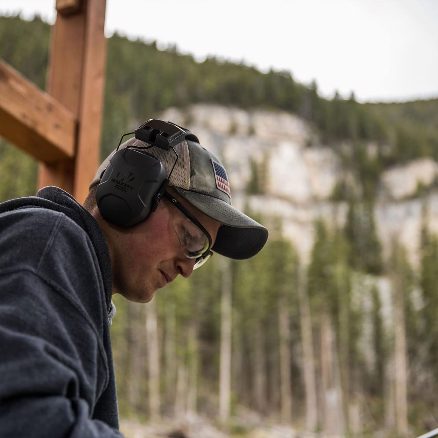 Walker's XCEL Digital Electronic Muff 26 dB NRR