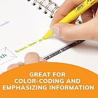 BIC Brite Liner Highlighters, Chisel Tip