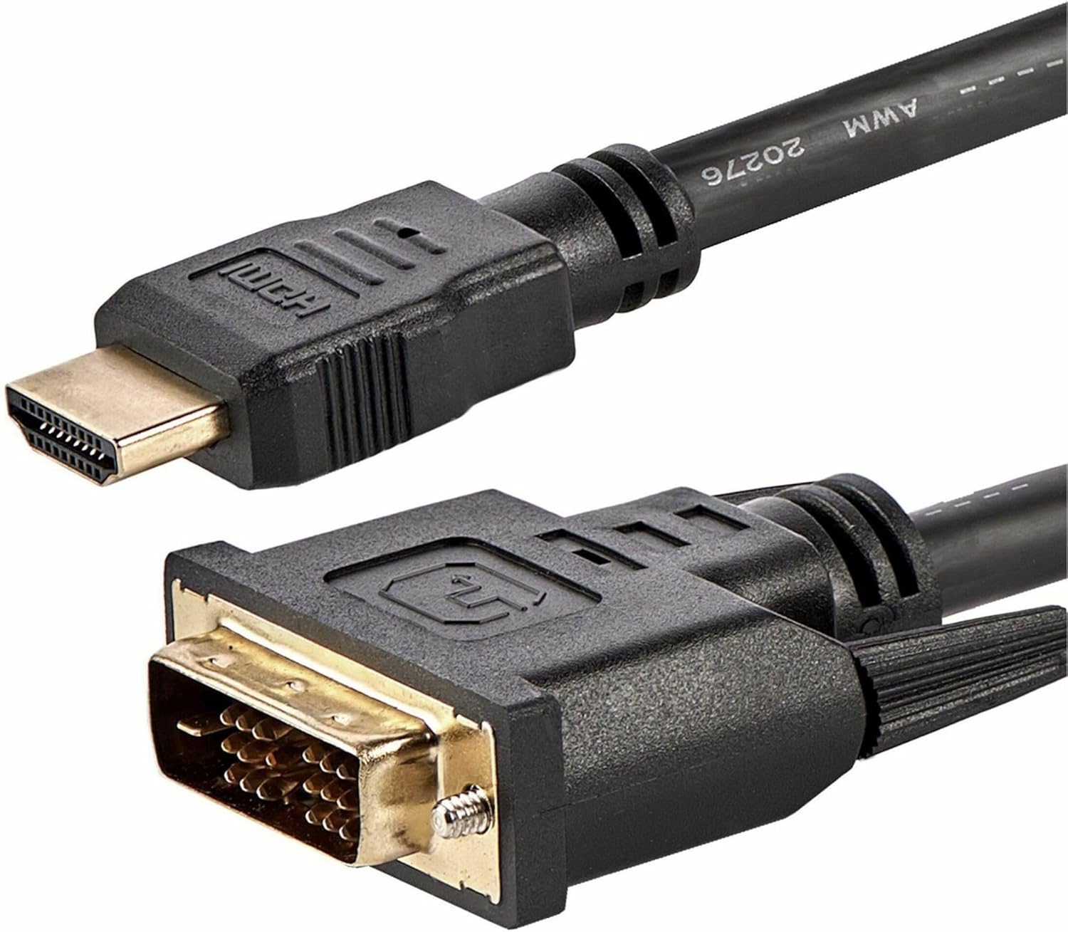 StarTech.com HDMI to DVI-D Cable - Bi-Directional