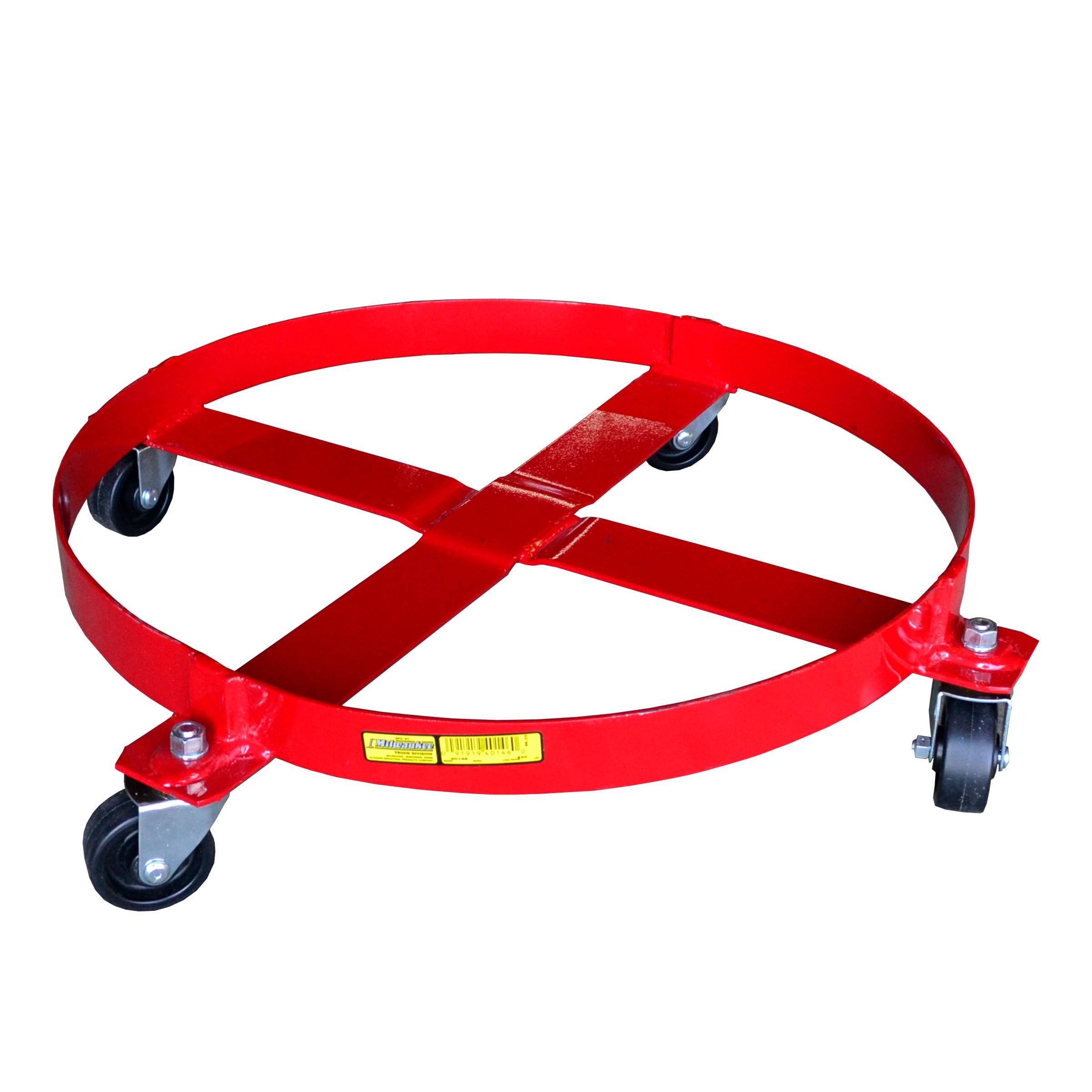 Milwaukee Hand Trucks 40146 55-Gallon Drum Dolly