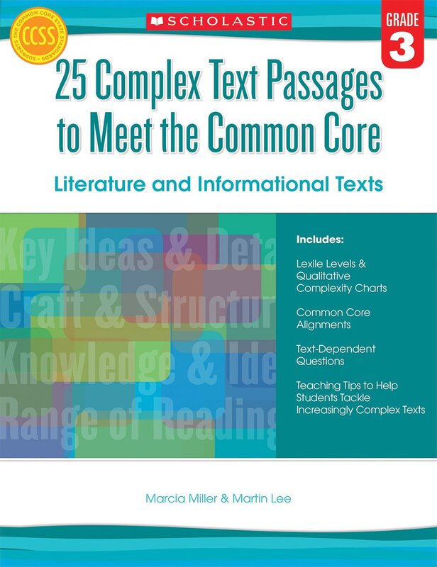25 Complex Text Passages to Meet the Common Core: Literature and Informational Texts: Grade 3
