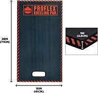 Ergodyne ProFlex Kneeling Pad, Foam Knee Cushion, Water Resistant