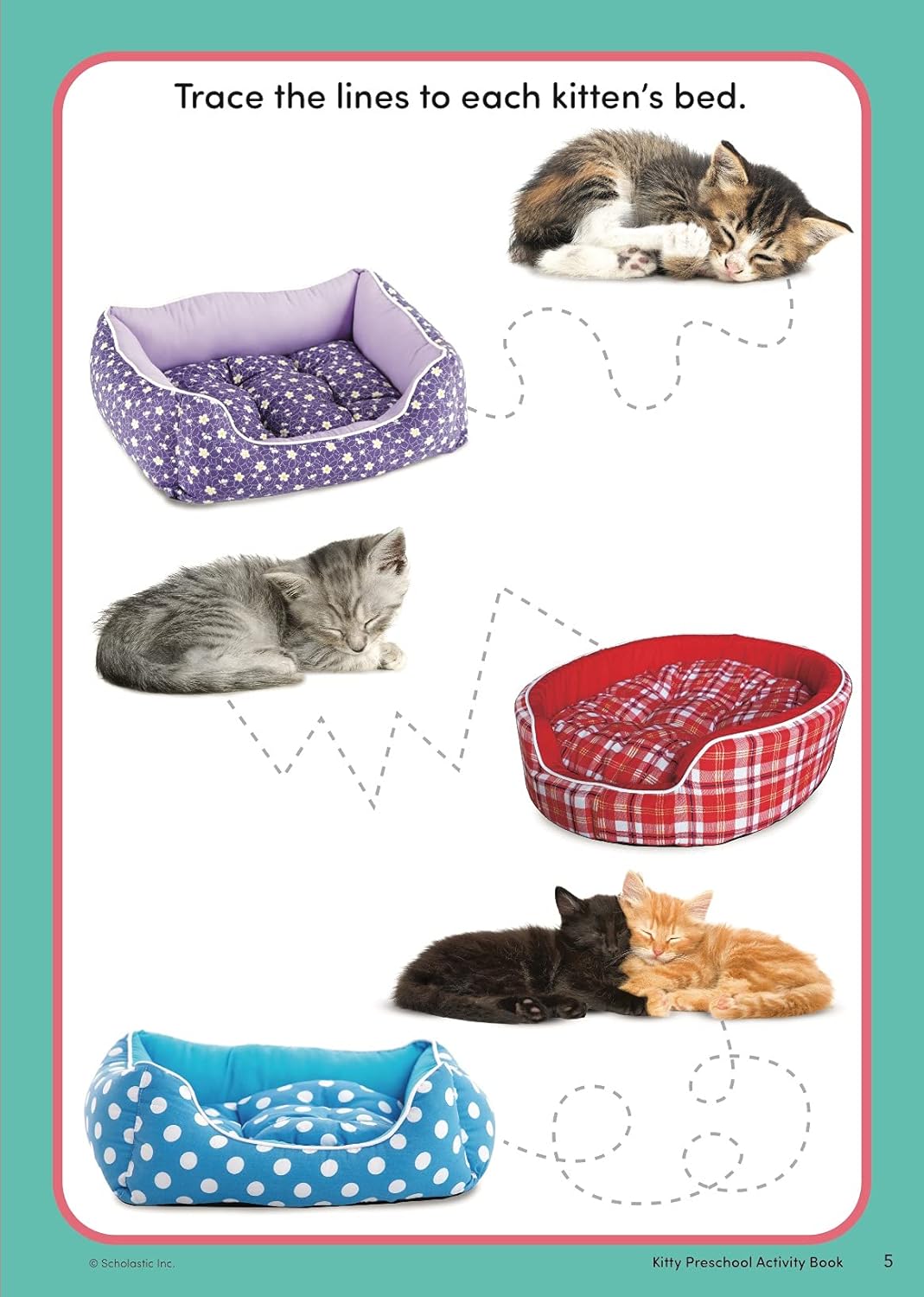 Scholastic Kitty Preschool Activity Book, Pre-K