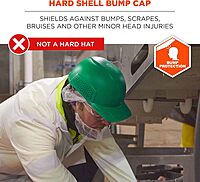 ERGODYNE Skullerz 8951 Vented Hard Shell Bump Cap with Suspension