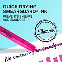 Sharpie Retractable Highlighters Chisel Tip Highlighter Marker Set Fluorescent Highlighters Classroom Journaling Study Supplies Assorted Colors 8 Count 8 Count Assorted