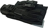 NcStar VISM MOLLE HICAP Pistol Triple Magazine Pouch