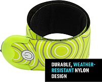 Nite Ize SlapLit Rechargeable LED Slap Wrap - Light-Up Band for Wrists or Ankles