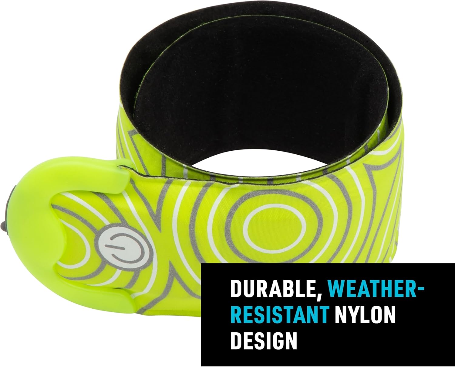 Nite Ize SlapLit Rechargeable LED Slap Wrap - Light-Up Band for Wrists or Ankles