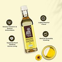 PURE&SURE - ORGANIC SUNFLOWER OIL 500 ML