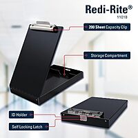 Saunders Redi-Rite Recycled Aluminum Storage Clipboard