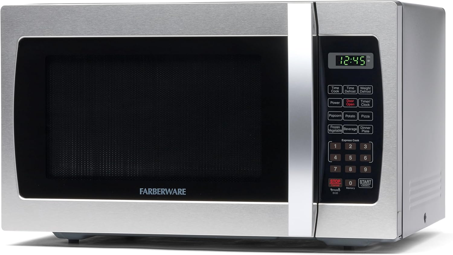 Farberware Countertop Microwave Oven 1000 Watts with LED Lighting & Child Lock