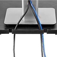 Fellowes Monitor Riser, 4inH x 13 1/8inW x 13 1/2inD, Graphite