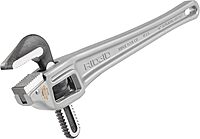 RIDGID 31125 Model 18 Aluminum Offset Pipe Wrench, 18-inch Plumbing Wrench, Small, Silver