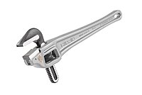 RIDGID 31125 Model 18 Aluminum Offset Pipe Wrench, 18-inch Plumbing Wrench, Small, Silver