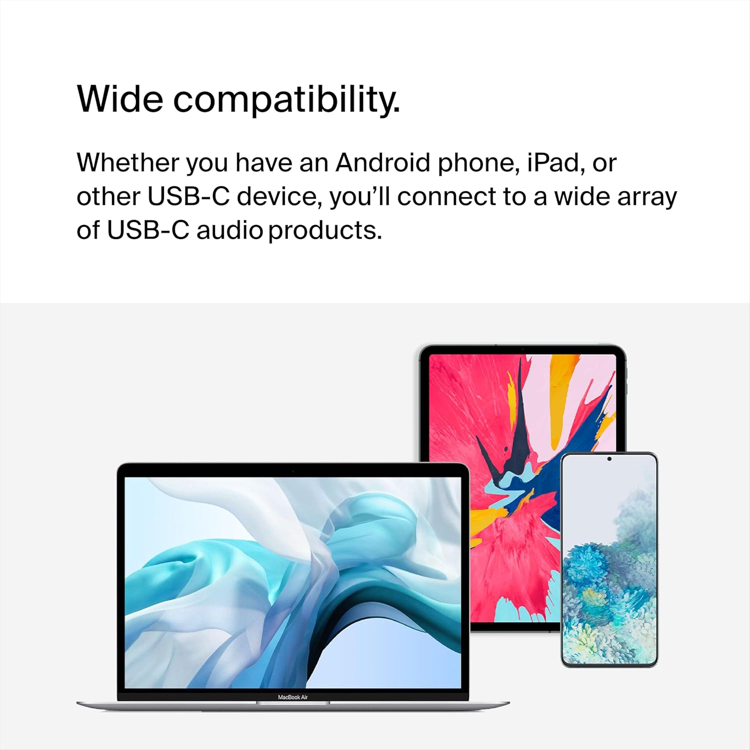 Belkin RockStar USB-C Audio + Charge Adapter, Headphone Adapter w/ USB-C 60W Power Delivery Fast Charging for iPhone