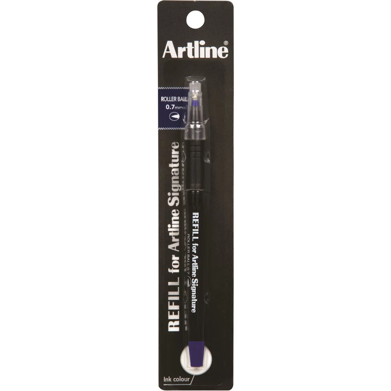 Artline Signature Roller Ball Pen Refill 0.7mm Blue