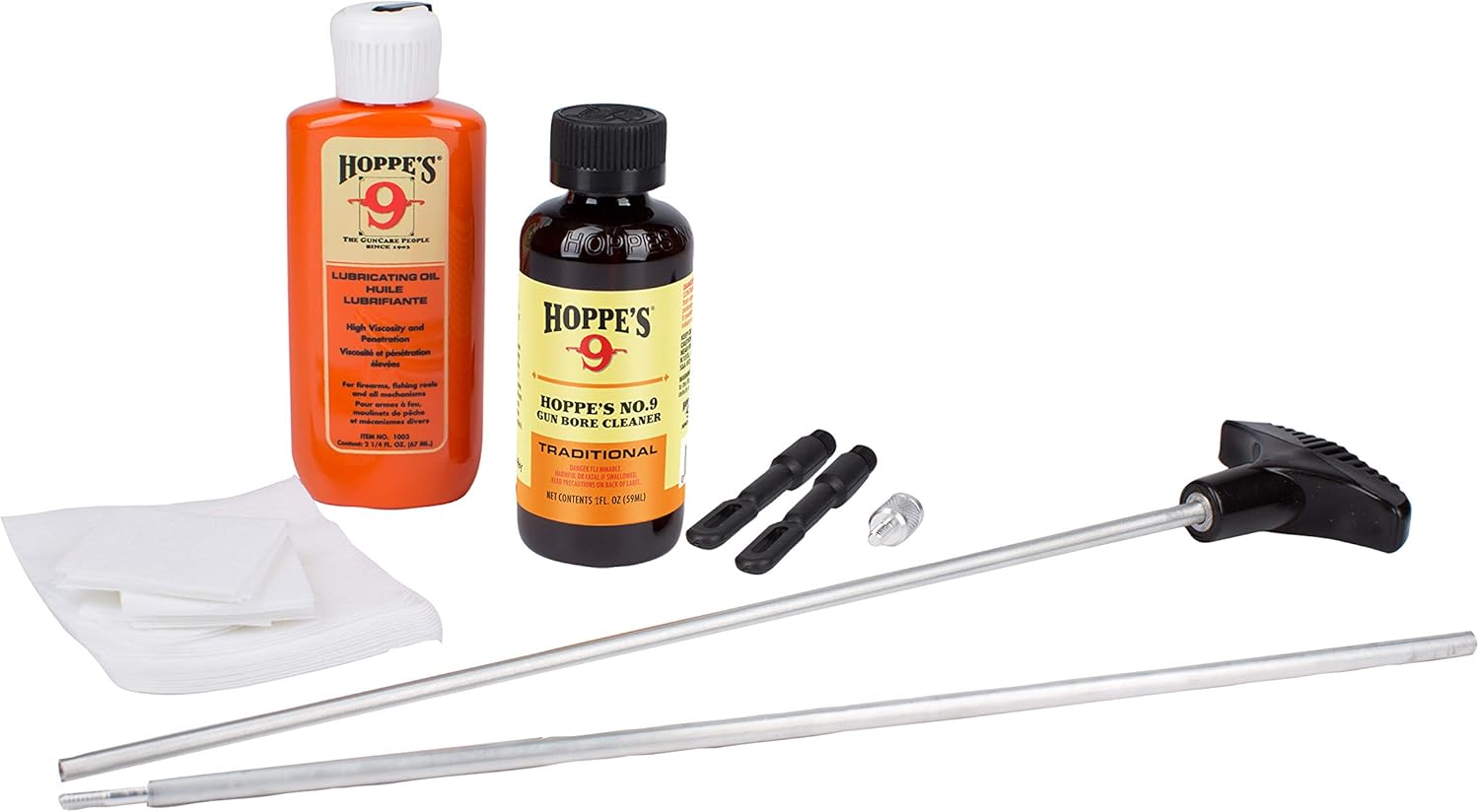 Hoppe's No. 9 Shotgun Cleaning Kit with Aluminum Rod, Clamshell