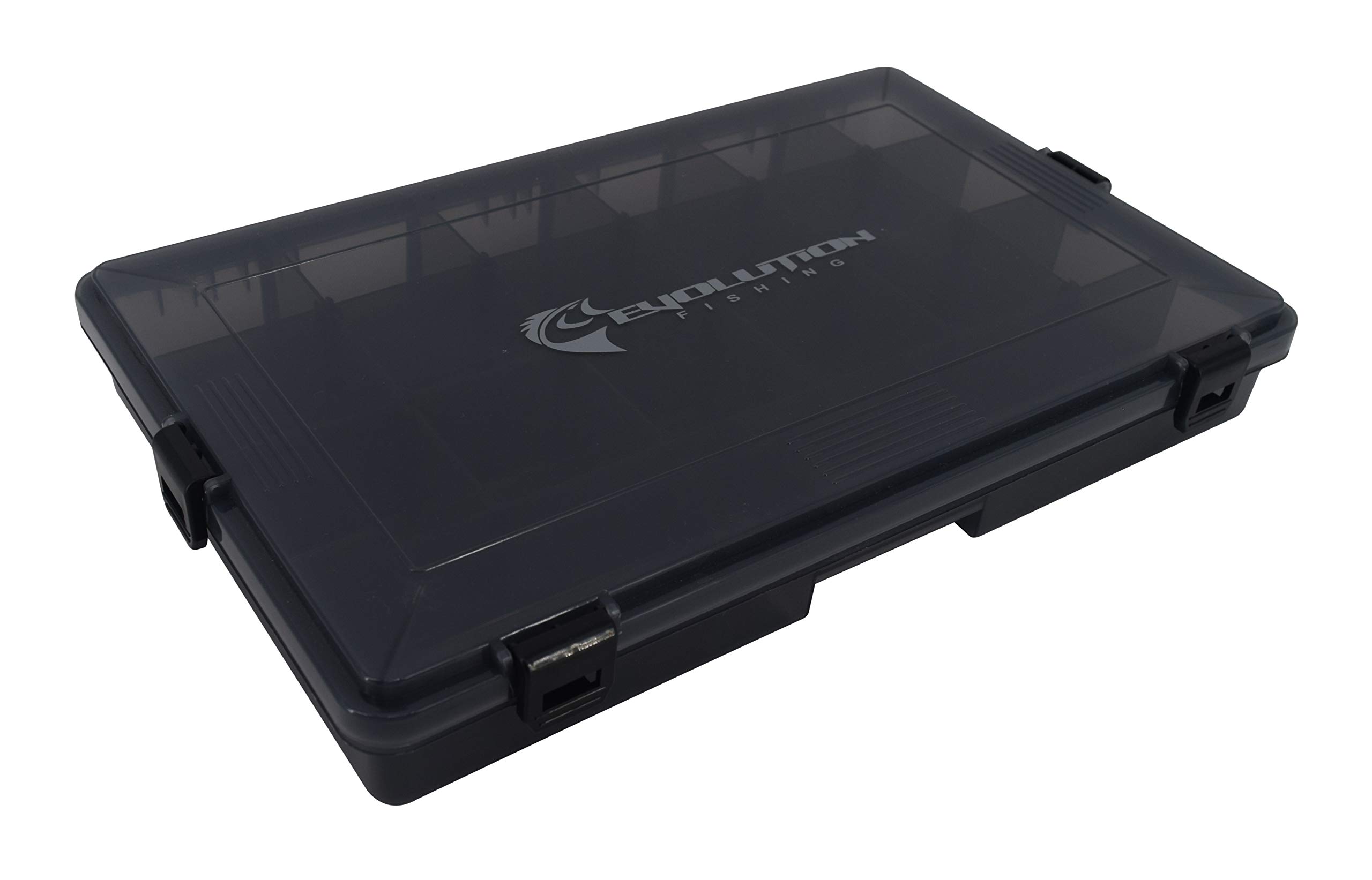 EVOLUTION OUTDOOR 4-Latch Waterproof Tackle Tray