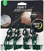 Nite Ize Figure 9 Reflective Tent Line Kit One Color One Size
