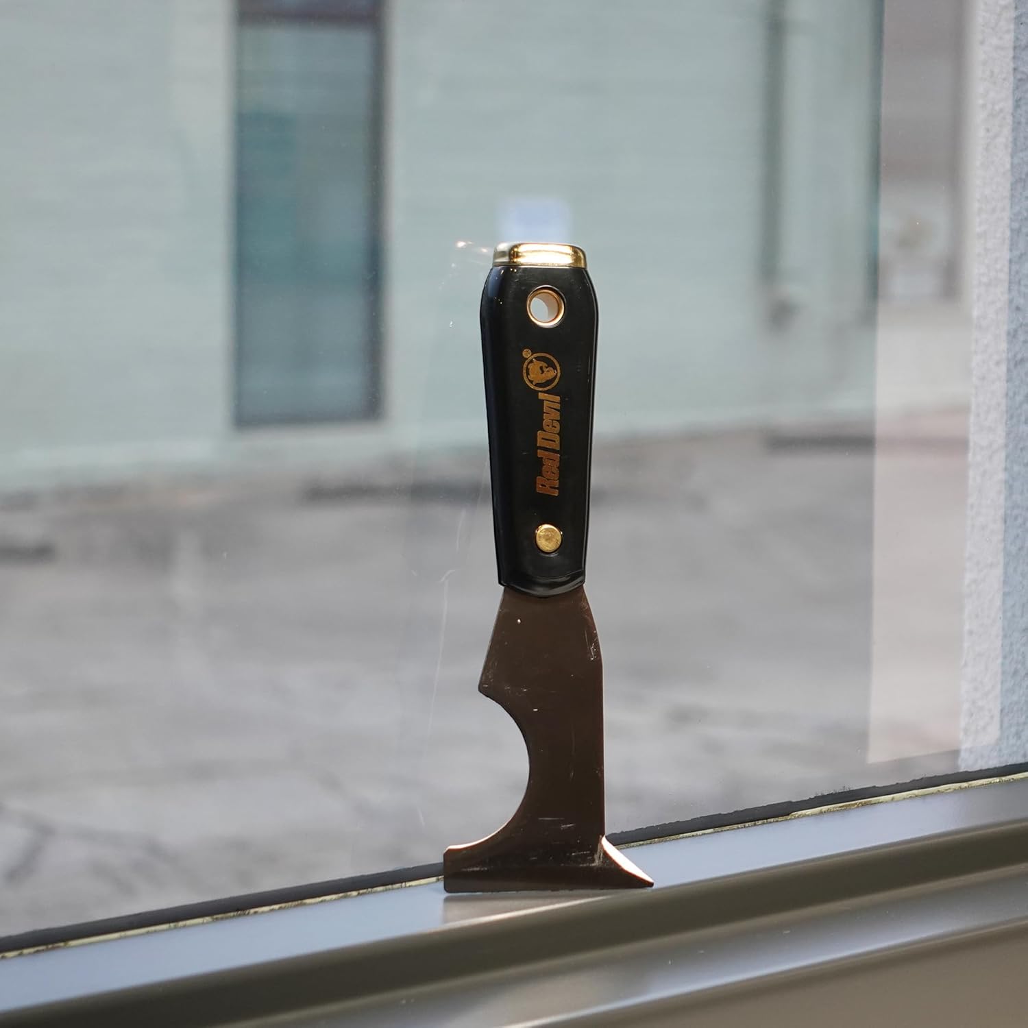 RED DEVIL 4251 6-in-1 Painters Tool: Scraper, Putty Knife, Roll Cleaner, Nail Setter, Gouger, Spreader