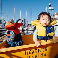 Mustang Survival Infant Lil Legends Foam Vest - Red/Navy